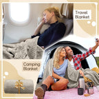 4 Pack Fleece Throw Blankets 50x60 Inches - Image 6