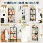 Corner Shower Caddy Stand - Rustproof Bathroom Organizer&Storage