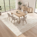 Washable Rugs 8x10 Area Rugs for Living Room- Modern Abstract Rugs for Bedroom - Image 7