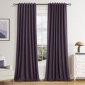 Guken 100% Blackout Curtains 102 Inch Length 2 Panels Set by Guken