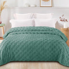 Exclusivo Mezcla Queen Size Flannel Fleece Blanket, Super Soft and Warm - Image 3