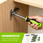 FASTPRO 236-Piece Home Repairing Tool Set with Tool Bag, Green