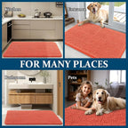 OLANLY Dog Door Mat for Muddy Paws 59x32, Absorbs Moisture and Dirt, Absorbent - Image 8