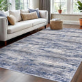 KOZYFLY Washable Area Rug 5x7 Modern Ombre Living Room Thin Area Rug Non-Slip by KOZYFLY