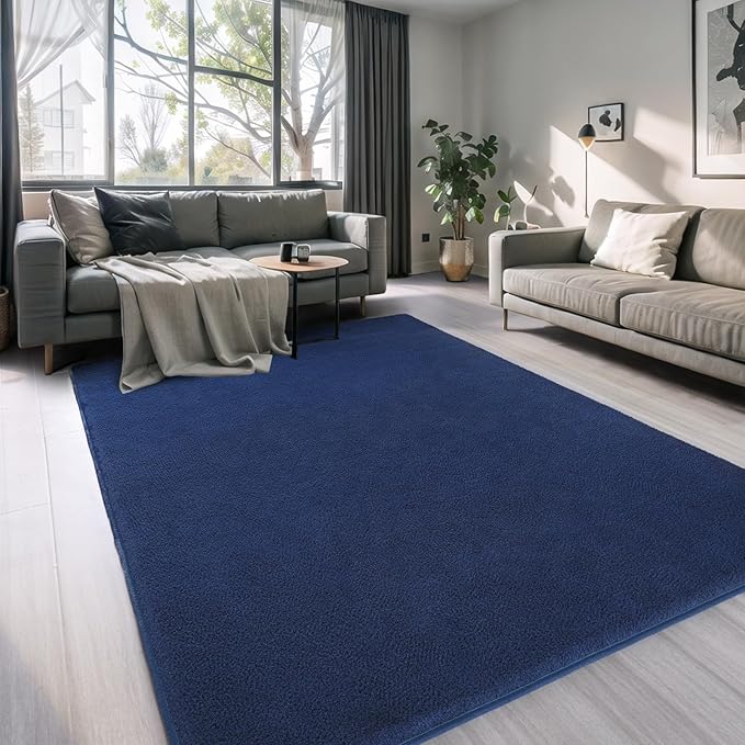 AROGAN Modern Shag Area Rug for Bedroom, 4x6 Feet Washable Rugs for Living Room - Image 8