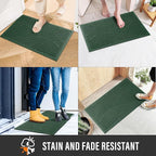 HIYARD Sturdy Front Door Mat, Absorbent Muddy Dirt Resist Welcome Door Mats - Image 4