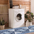 Yamaziot Washable Runner Rug, 2x8 Non-Slip Boho Vintage Hallway Rug Runner - Image 8