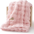 Bedsure 3D Fleece Bubble Blanket by BEDSURE
