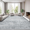 Lofus 9x12 Area Rug for Living Room, Soft Neutral Carpets for Bedroom Dining by Lofus