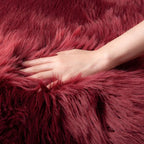 Ashler faux fur rug, Fluffy Shaggy Area Rug Ultra Soft 3 x 5 Feet Rectangle Fur - Image 5