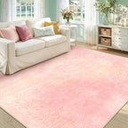 Washable Area Rugs 5'x7' Non-Slip Modern Abstract Soft by RELEANY