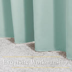 NICETOWN Seafoam Green Curtains 2 Panels 84 inches Long - Image 6