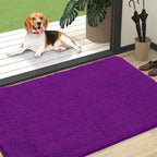 OLANLY Dog Door Mat for Muddy Paws 47x32, Absorbs Moisture and Dirt, Absorbent by OLANLY