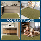 OLANLY Dog Door Mat for Muddy Paws 30x17, Absorbs Moisture and Dirt, Absorbent - Image 8