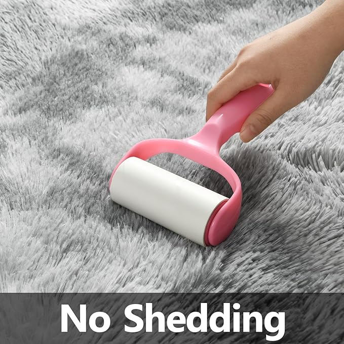 Deerhoo Large Shag Area Rugs 5 x 8, Tie-Dyed Plush Fuzzy Rugs - Image 5