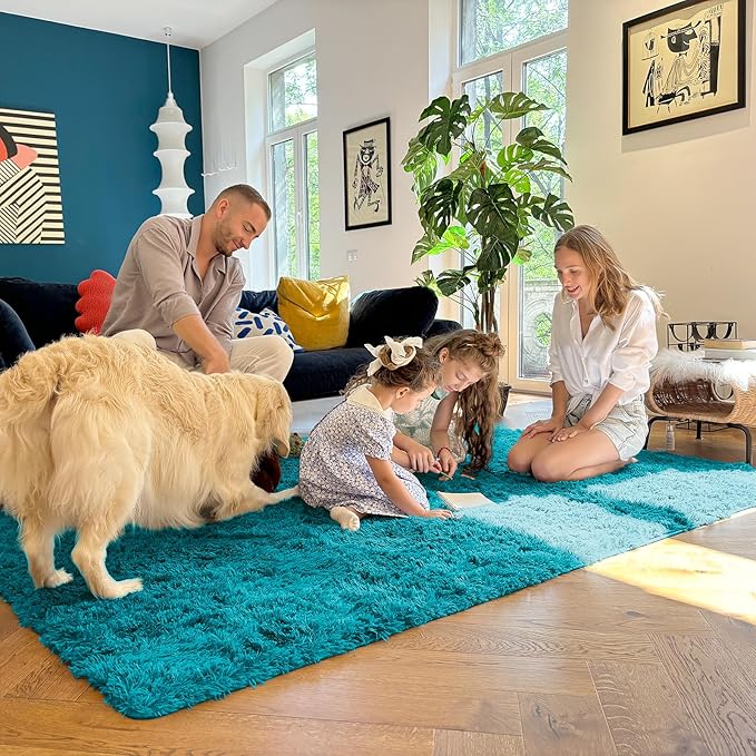 OLANLY 8x10 Machine Washable Large Area Rugs - Image 7