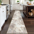 IOHOUZE Abstract Runner Rug 2x12 Ft Washable Runners - Image 2