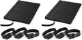 400 PCS 8 Inches Reusable Cable Ties | Adjustable Cord Wraps, Cable Straps