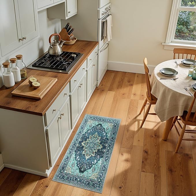 RELEANY Area Rugs 2'x4' Kitchen Rugs Entry Rug Small Rugs - Image 2