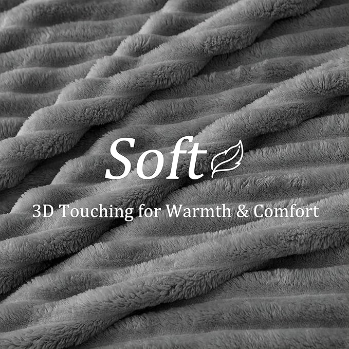 BEDELITE Blankets Queen Size for Bed, 300GSM Soft & Warm Fleece Blanket - Image 4