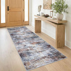 IOHOUZE Abstract Runner Rug 3x8 Ft Washable Runners by iOhouze