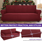 ZNSAYOTX Super Stretch Couch Cover Universal Sofa Covers - Image 2