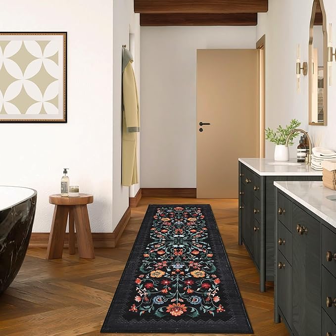 GarveeHome Floral Rug 2.5x8 Runners - Image 3
