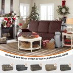 VANSOFY Waterproof Recliner Couch Covers, Sofa Covers 1-Piece Washable - Image 4
