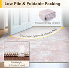 Washable Area Rugs 2'x3' Non-Slip Modern Abstract Soft - Image 5