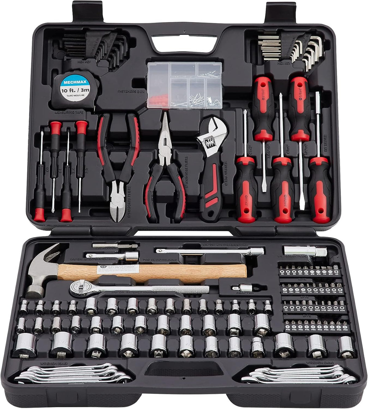 245-Piece Mechanics Tool Set and Socket Wrench Kit