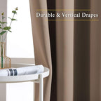 NICETOWN Light Reducing Grommet Curtains - Image 3