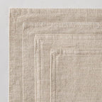 MIULEE Beige Linen Pillow Covers Pack of 4 Decorative Natural Solid Throw - Image 6