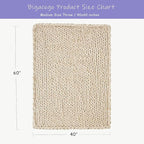 Bigacogo Chunky Knit Throw Blanket - Image 2