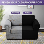 Joccun Stretch Chair Couch Cover, 1-Piece Sofa Slipcover Spandex Jacquard - Image 6