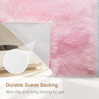 LOCHAS Soft Fluffy Faux Fur Rugs - Image 3