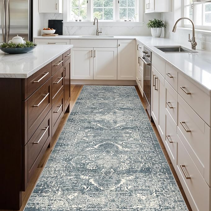 4x10 Washable Hallway Runner Rug - Image 3