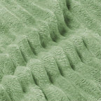 BEDELITE Fleece Blanket Twin Size – 3D Ribbed Jacquard Soft and Warm Decorative - Image 3
