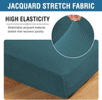 H.VERSAILTEX High Stretch Couch Cushion Covers, Chair Sofa Seat Slipcovers - Image 4