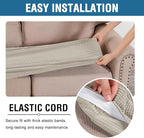 H.VERSAILTEX Super Stretch Individual Seat Cushion Covers Sofa Covers Couch - Image 5