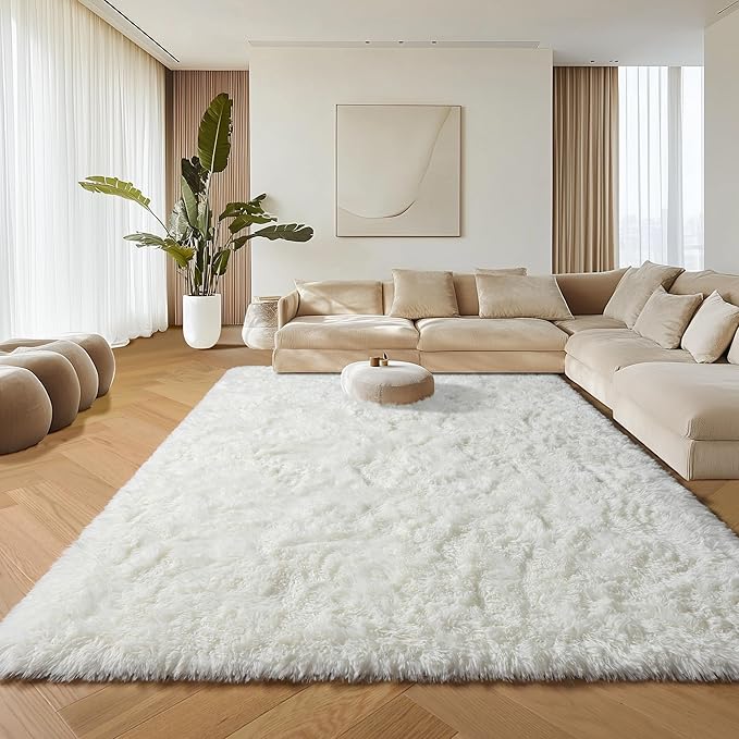 ONASAR Cream White 6x9 Area Rugs - Image 8