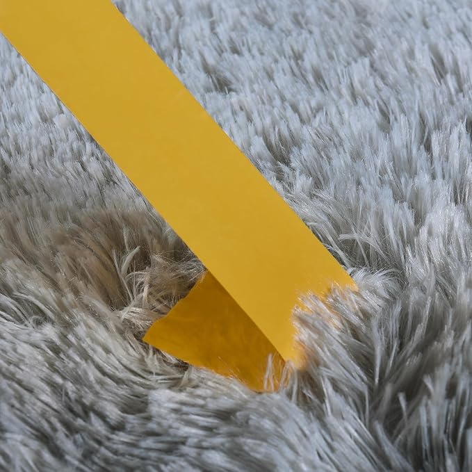 Small Area Rug, 2x3 Rug for Bedroom Shaggy Throw Rugs for Dorm Rug, Soft Tie - Image 3