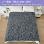 Bigacogo Chunky Knit Throw Blanket - Image 5