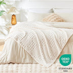 EXQ Home Fleece Throw Blanket for Couch or Bed - Image 3