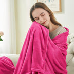 BEDELITE Fleece Blanket Hot Pink Valentines Throw Blanket - Image 5