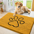 Smiry Dog Door Mat for Muddy Paws, Absorbent Dirt Trapper Non Slip Quick Dry by Smiry