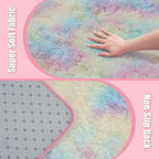 Shag Area Rug for Bedroom 3x5, Fluffy Area Rugs for Living Room, Soft Fuzzy Rug - Image 5