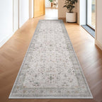 Hazo Haus Light Gray Kitchen Rug 10 ft Long - Image 3