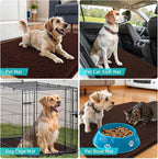 OLANLY Dog Door Mat for Muddy Paws 36x24, Absorbs Moisture and Dirt, Absorbent - Image 7