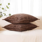 HPUK Fall Chenille Soft Throw Pillow Covers 18x18 Set of 2, Accent Cushion - Image 4