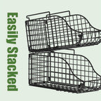 8 Pack Stackable Can Organizer for Pantry Cabinet Food Storage